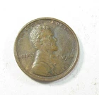 1918  LINCOLN WHEAT CENT - AU / UNC Lamination Error