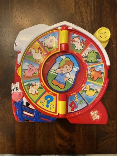 Vintage 2003 Mattel Little People See ‘n Say Farmer Spin Toy