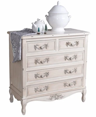 Wäschekommode Antik Kommode Schrank Kommodenschrank Nachtschrank Landhausstil - Bild 1 von 4