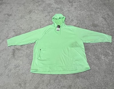 RUSSELL Polytech Fleece Pullover Hoodie Sweatshirt Color Green Men's 5XL (62-64)