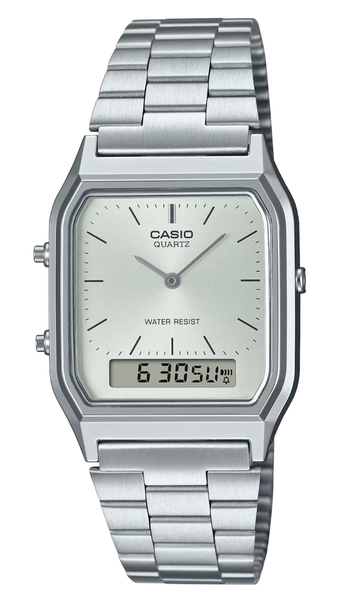 Casio Vintage AQ-230A-7AMQYES Digial Digi Herren Damen Unisex Uhr Ne-image