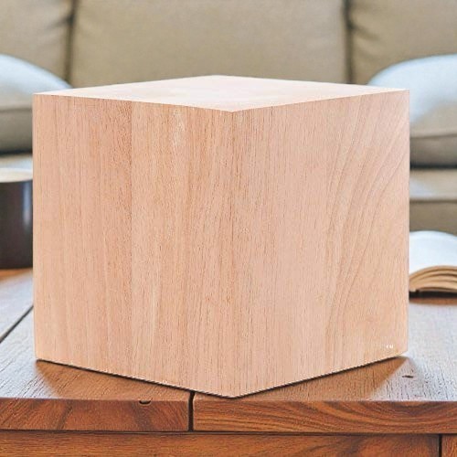 4 Inch Square Hard Wood Block / Cube 4 inches x 4 inches x 4 inches | eBay