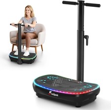 EvoSpark Vibrationsplatte 4D PRO 7-in-1 Vibra...