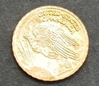 MINIATURE SAINT GAUDENS DOUBLE EAGLE 8K GOLD COIN