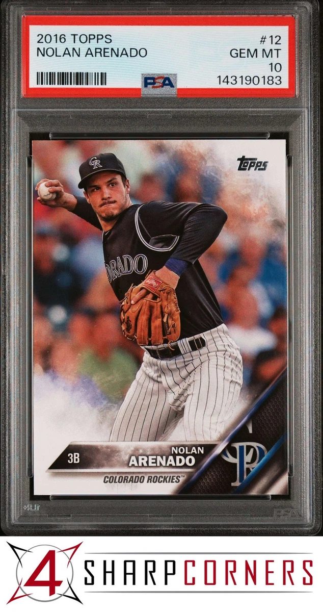 Topps Nolan Arenado Baseball 2016 Season Sports Trading Cards 