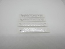 VIPER Viper Auto Security Sticker Mirror Finish Set of 4