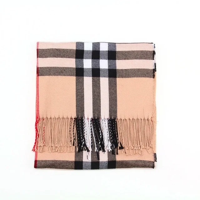 Bufanda a cuadros Nova 100 % cachemir Foto 3 de 3