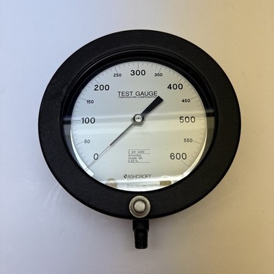 ASHCROFT MONEL K500 TUBE TEST GAUGE 0-600 -