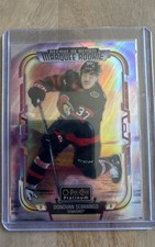 2025-26 OPC Platinum Donovan Sebrango Marquee Rookie Sunset RC #242 Senators