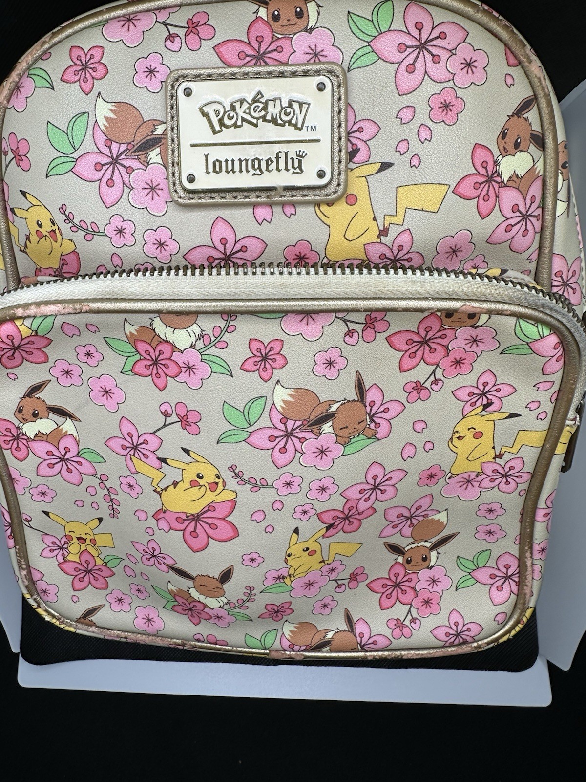 loungefly pokemon eevee pikachu mini backpack