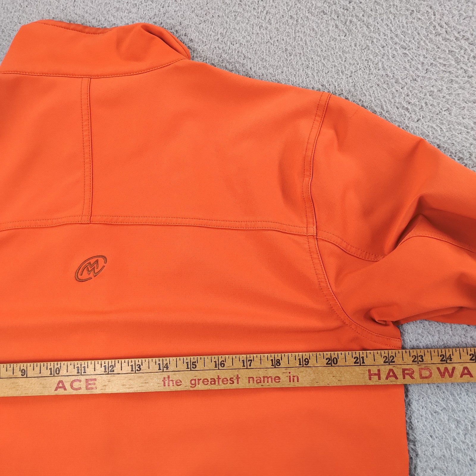 Cloudveil Jacket Mens Medium Orange Softshell Ful… - image 12