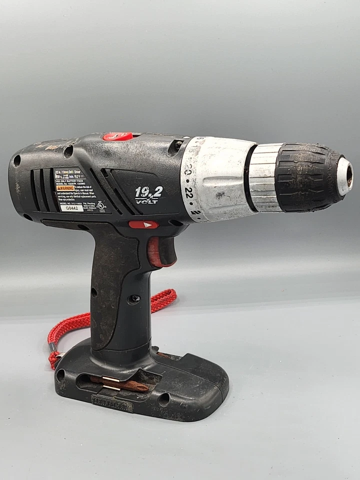 Taladro/Destornillador Inalámbrico Craftsman 19.2 V 1/2" Modelo 315.114850 Herramienta Desnuda Probada Foto 2 de 4