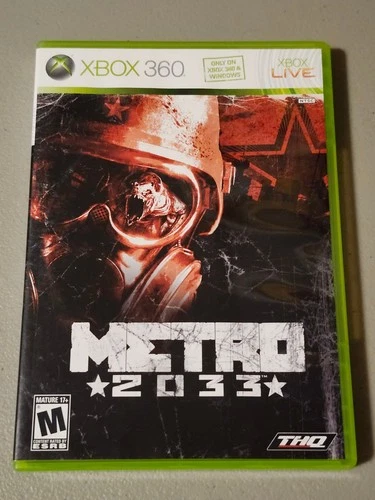 Metro 2033 (Microsoft Xbox 360, 2010) CIB