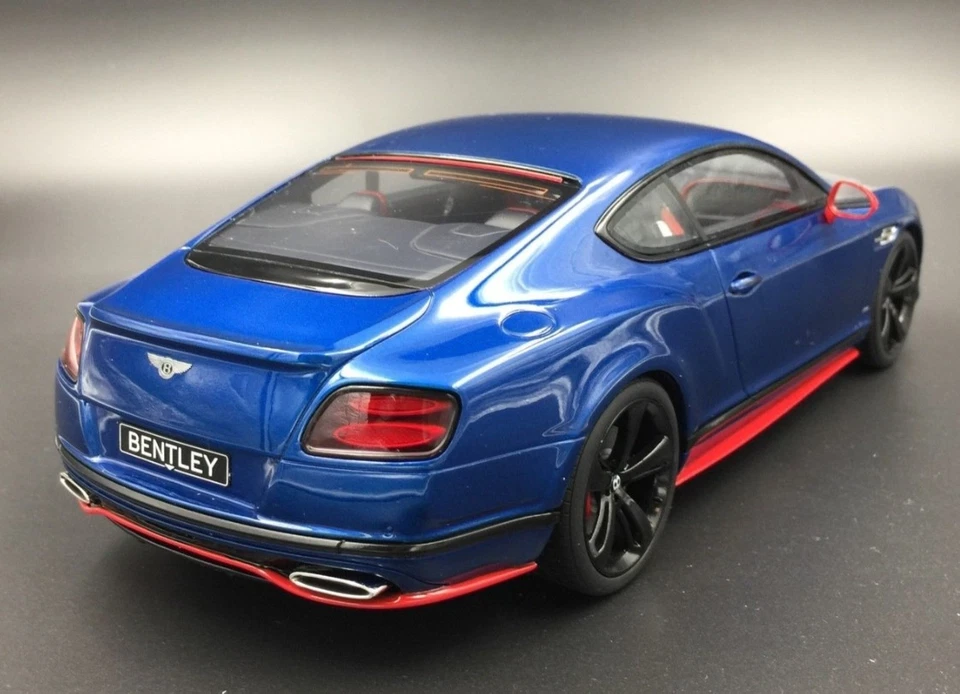  Bentley Continental GT Speed Black Edition 1/18 GT Spirit GTS006KJ  Foto 4 de 4