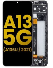 Original LCD Display Touchscreen with Black Frame for Samsung Galaxy A13 5G A13