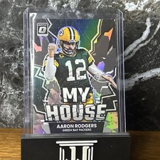 🔥2022 Donruss Optic Aaron Rodgers My House Silver Prizm SP Green Bay Packers🔥