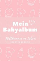 Babyalbum A5 Notizbuch Zur Geburt, Erinnerungsbuch, Fotoalbum, Willkommensbuch