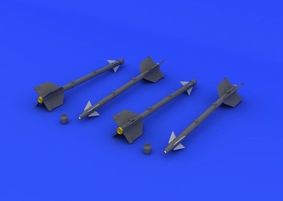 Eduard Accessories 648156 - 1:48 Aim-9D Sidewinder - Resin Bausatz - Neu