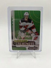 2019-20 Upper Deck Synergy Jack Hughes Cast for Greatness Rookie Auto #CG-36 RC