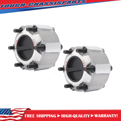 For Nissan D21 Base/SE/XE Pickup 2PC Manual Locking Hubs -28 Spline 40250-2S610