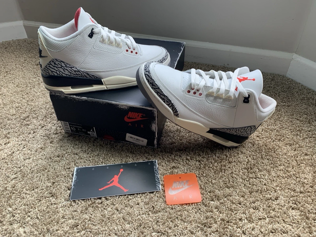 Jordan 3 Retro White - огромный выбор по лучшим ценам | eBay