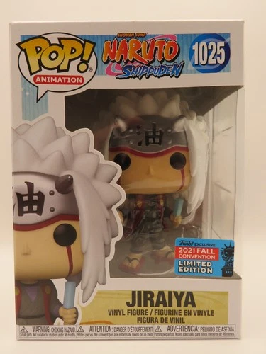 JIRAIYA Funko Pop! 2021 Animation Naruto Shippuden Hot Topic Exclusive 1025 NIB