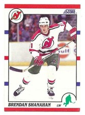 BRENDAN SHANAHAN 1990-91 SCORE CARD EX-MT+ CONDITION