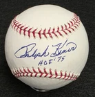 RALPH KINER Signed 1975 HALL OF FAME Official Baseball-PITTSBURGH PIRATES-JSA