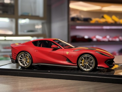 BBR 1/18 FERRARI 812 COMPETIZIONE Rosso F1 Matte.RARE - Picture 14 of 15