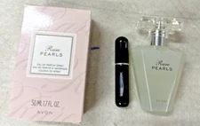 Avon RARE PEARLS  of 1.7oz  Women Perfume WITH Travel Spray
