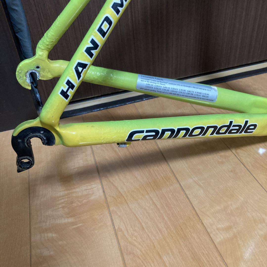 Cannondale CAAD 9 Frame Set Road Bike Size 50 damage to paint Rare