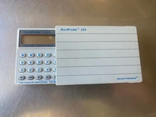 Selectronics Wordfinder 224 HH-224 Gray Spelling Checker Thesaurus