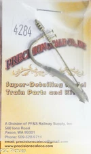 Precision Scale O #4284 Waterglass, New York Type w/Extended Drain Line (Brass) 