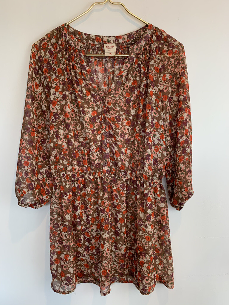 SHEIN Top transparent brodé fleur en tulle (sans soutien-gorge) | Mode en ligne | SHEIN ANCE