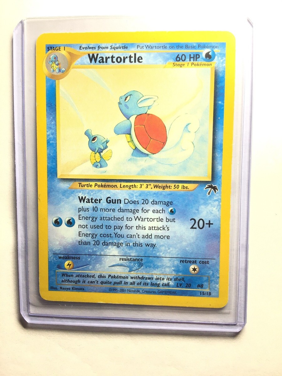 Wartortle Southern s 英語版 15/18 WARTORTLE - 15/18 - Southern Island Promo - Pokemon Card - EXC