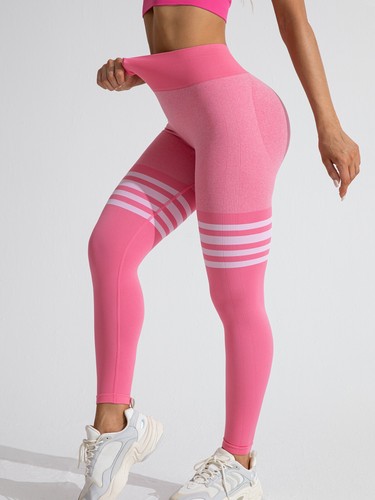 Women's V Back Fitness Leggings Scrunch Butt Lifting Low V Cut Workout GYM Pants - Picture 19 of 57