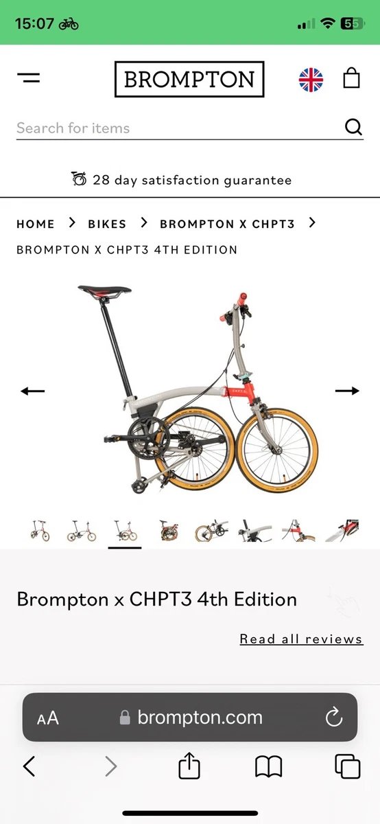 Brompton hotsell chpt3 ebay