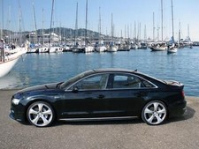 Cars 2011 hofele design audi sr 8 Desk Mat Stitched