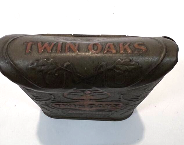 Vintage Twin Oaks Tobacco Tin | eBay Vintage Twin Oaks Tobacco Tin | eBay