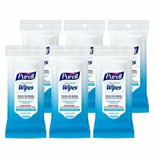 Purell Hand Sanitizing Wipes-Clean Scent-3ea 20 Count Travel Packs