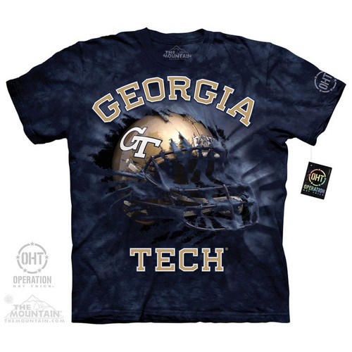 Georgia Tech Yellow Jackets T-Shirt by The Mountain---Brand New--