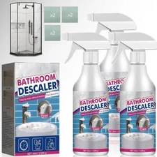 Stubborn Stains Cleaner  Bathroom Descaler Bathroom Foam Cleaner Sprays..