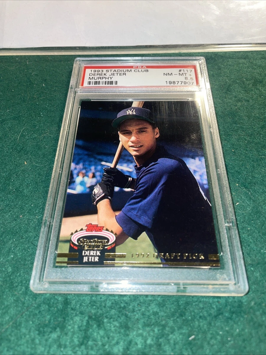 Derek Jeter Professional Sports Authenticator (PSA) 8.5 Graded