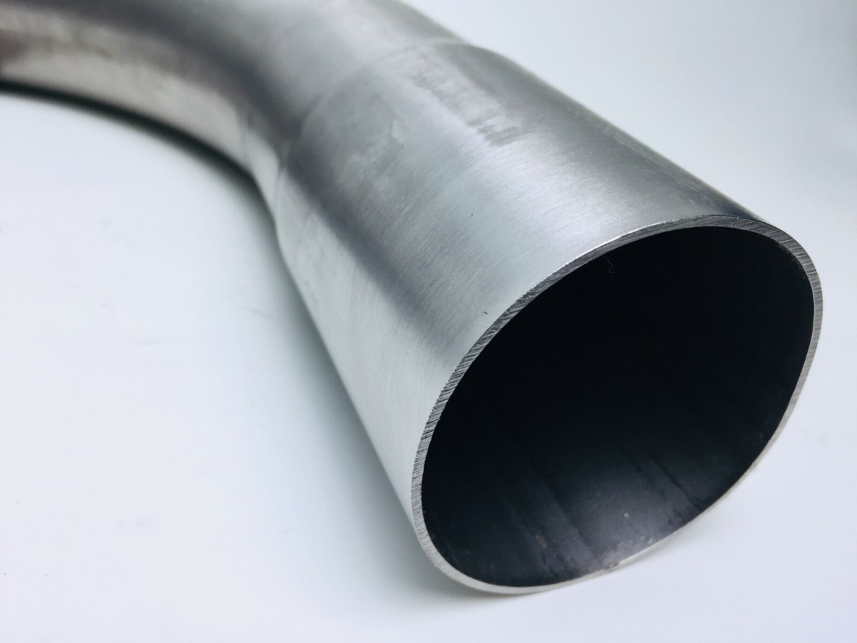 CURVA INOX AISI 304 63,5 Mm Spessore 1,5 Mm 90° A Saldare Per Sistemi Di Scarico EUR 19,00 - IT - Foto 3