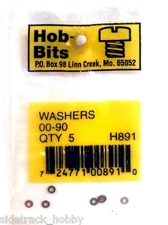 Hob-Bits H891 Brass Washers 00-90 (5) pcs