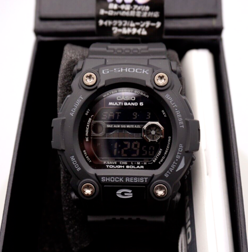 CASIO G-SHOCK GW-7900B-1JF black waterproof radio solar men's watch