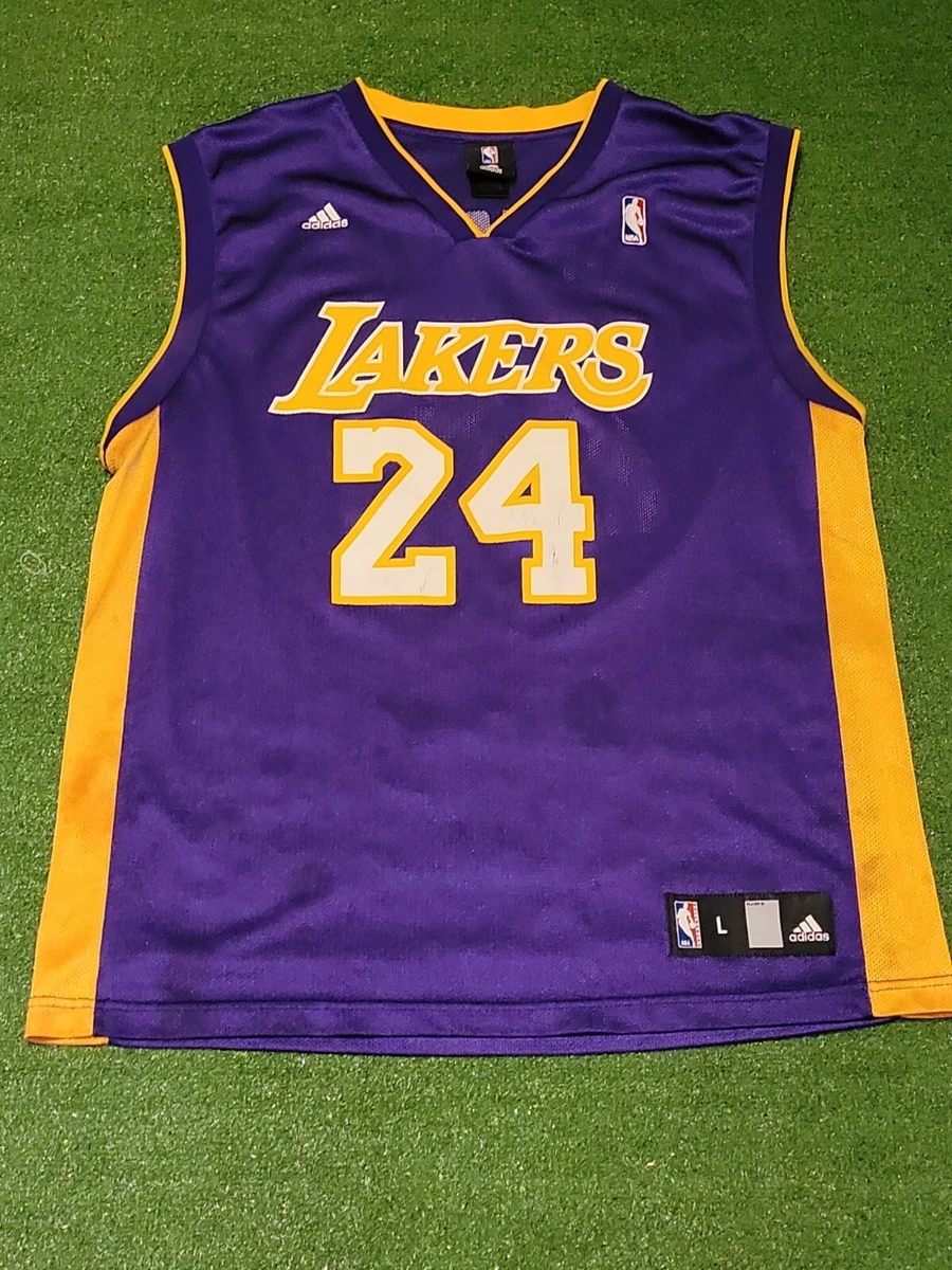 Youth Los Angeles Lakers Kobe Bryant adidas Gold Replica Home Jersey