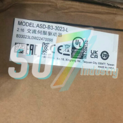 Delta ASD-B3-3023-L Servo Driver# 1pcs  New  In Box