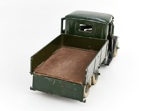 BRITAINS LTD No. 1335 Army Lorry 6 wheel Tipper WOOD Bed WWII 1950's EXC! #V44 - Picture 13 of 24