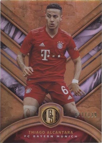 2019-20 Panini Gold Standard Bayern Munich Thiago Alcantara Mint